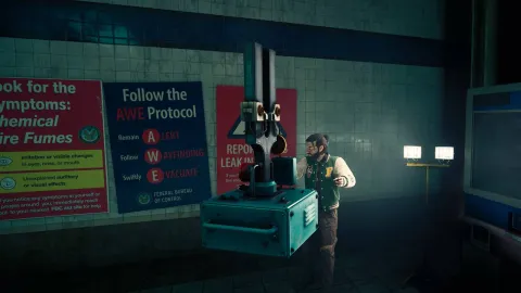 『Control Resonant』の「Power Lines」では4駅の調整ユニットを配置して電力を切り替える