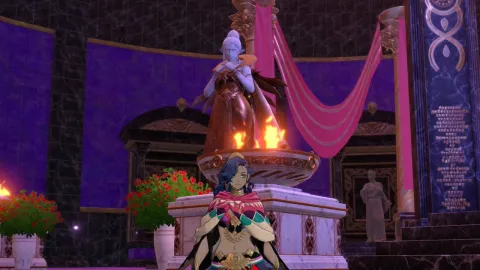 『Fire Emblem: Fortune's Weave』「Legacy of a Legendary Sculptor」の像4体は神殿・峠・草原・湖で見つかります