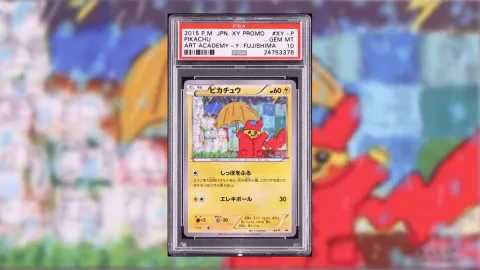 『ポケモンカードゲーム』のアートアカデミー版ピカチュウが約840万ドルで落札