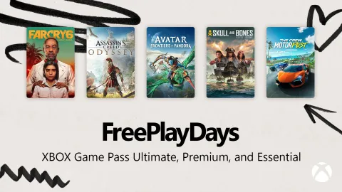 XboxのFree Play DaysでUbisoft作品5本が10月4日まで無料で遊べます