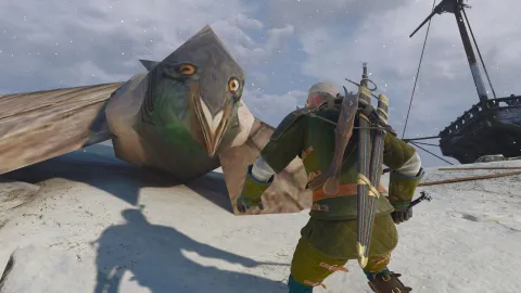 『ウィッチャー3』の全グリフィンをローポリのハトに変えるMODが登場しました