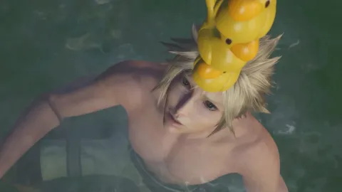 『Final Fantasy 7 Revelation』の温泉で最大HPが恒久上昇、水着スキンも登場
