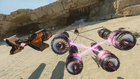 『Star Wars: Galactic Racer』はクラッシュの失敗を次の挑戦につなげる