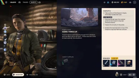 『Arc Raiders』の「Sizing Thing Up」は脚の分析前に任意目標を済ませる必要があります