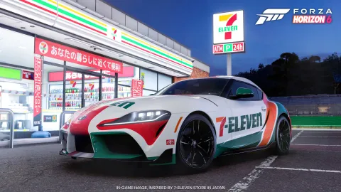 『Forza Horizon 6』にセブン-イレブンをイメージした店舗が期間限定で登場