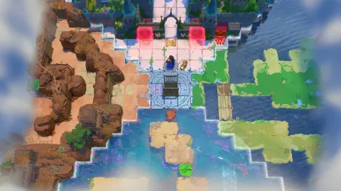 『Order of the Sinking Star』で最初に進むなら、パズルが比較的易しい北か東がおすすめ