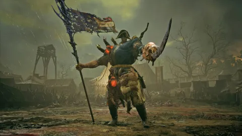 『Valor Mortis』のGeneral Lothaireはパリィからのクリティカル攻撃でHPを約20%削れます