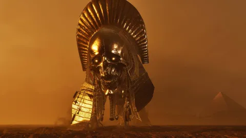 『Valor Mortis』のスフィンクス攻略、第2形態は顔の弱点をブランダーバスで撃つとHPを約5分の1削れる