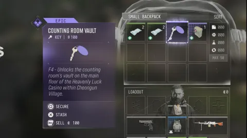 『Call of Duty Modern Warfare 4』DMZのCounting Room Vaultはカジノの1階にあります