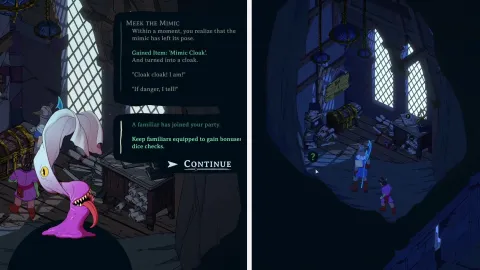 『Esoteric Ebb』に隠されたおしゃべりなミミック「ミーク」を仲間にする方法を徹底解説！探索と謎解きで手に入る強力な仲間と豪華報酬を見逃すな！