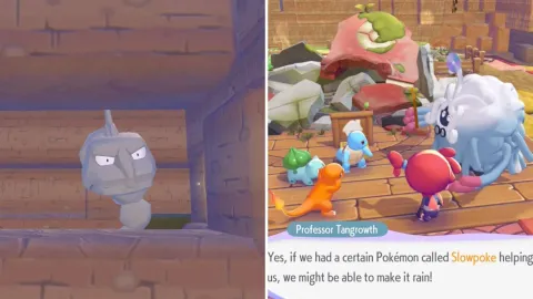 『Pokémon Pokopia』で洞窟に閉じ込められたイワークを救出する方法が判明！ヤドンとカイオーガの協力が鍵となる最新攻略情報をお届け！