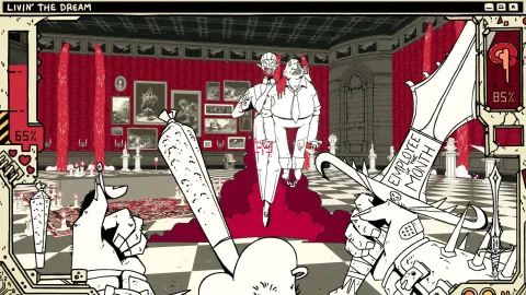 GDCで初公開されたインディーゲーム『Cybrlich and the Death Cult of Labor』は企業社会に物申す手描きブーマーシューター！労働者をスケルトンにする企業と戦うバーバリアンの冒険とは？
