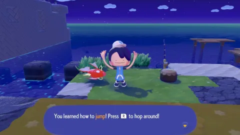 『Pokémon Pokopia』で冒険の幅を広げるジャンプ能力を習得する方法！コイキングとの出会いが新たな世界への扉を開く！