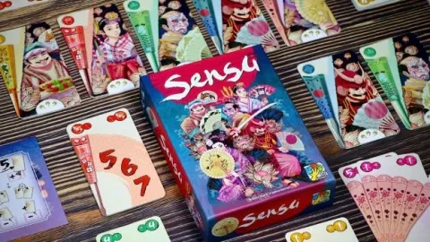 美しい日本式折りたたみ扇子の完成を目指す新作カードゲーム『Sensu』が発表！古典的な「ラミー」に新たなひねりを加えた戦略的ゲームプレイに注目！