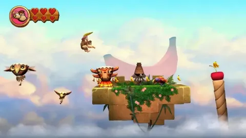 『ドンキーコング リターンズ HD』無料アップデート配信！ ディクシー参戦＆新モード追加、Switch 2への強化も