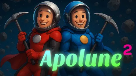 レトロな8ビット宇宙採掘アクションゲーム『Apolune 2』がXboxで配信開始！ソロでも最大8人でも楽しめる協力プレイで宇宙を探索しよう！
