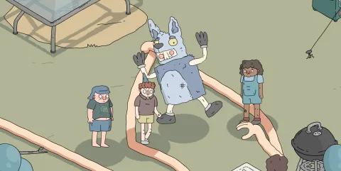 『Jackbox Party Pack』開発元がインディーゲームパブリッシングに参入！記念すべき第一弾は「異常に長い腕で悪事を働く」シュールなパズルゲーム『My Arms Are Longer Now』