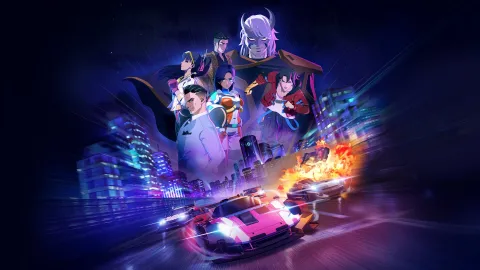 ネオン輝く高速バトルとアニメの世界観が融合した新感覚レースゲーム『Screamer』が登場！ ツインスティック操作と奥深いパワーアップシステムで戦略的な走りを体験せよ！