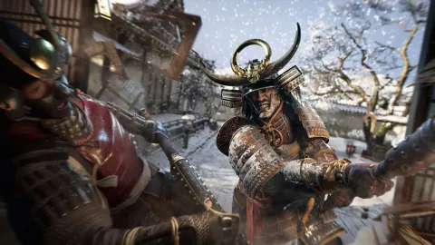 『アサシン クリード シャドウズ』が発売1周年を迎え、プレイヤーは累計3億時間以上をプレイ、40億体以上の敵を倒し2600万回以上も猫を撫でる驚きの統計データが公開！