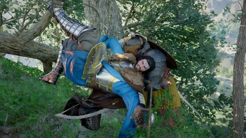 『Crimson Desert』の戦闘システムは予測不能なカオスが魅力！敵を吹き飛ばし、投げ飛ばす自由度の高さがプレイヤーを虜にする一方、ボス戦では異なる体験が待っている可能性も