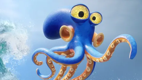 カートゥーンの世界でタコがエイリアンと戦う新作パズルプラットフォームゲーム『Darwin's Paradox!』が、ユーモラスな冒険と多彩な能力でプレイヤーを魅了します！