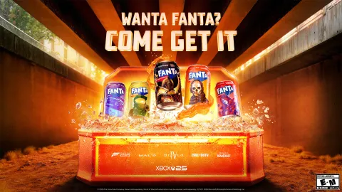 Xbox25周年記念！ ファンタとXboxのスペシャルコラボキャンペーン「Wanta Fanta? Come Get It」が2026年4月8日から開催、人気ゲームキャラデザインの限定缶や新フレーバーが登場し限定特典も