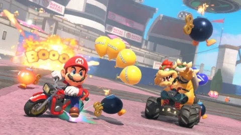 『マリオカートワールド』にファン待望の「ボムへいバトル」モードが実装！キラーの性能向上とブーメランの調整でレースはさらに白熱！