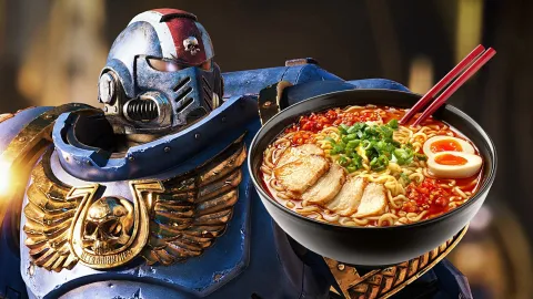 ラーメン屋「麺処まるわ」がまさかの『ウォーハンマー』公式販売店に！世界初の試みとしてミニチュアや塗料を販売、営業時間外にはイベント開催も視野に！