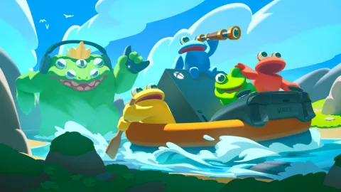 カエルの舌で友達と大冒険！新作マルチプレイヤーゲーム『Frog Sqwad』がXbox Game Passで2026年6月に登場、ユニークな協力アクションとカラフルな世界観が魅力
