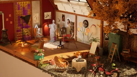 散らかった部屋を掃除して理想の空間を創造！デコレーションゲーム『Hozy』がSteamで配信中。掃除の爽快感と家具の質感にこだわり、あなたを夢中にさせる魅力が満載！