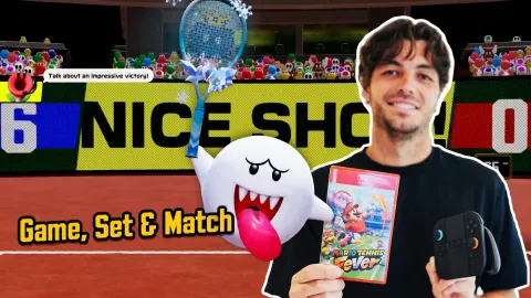 オリンピックメダリストのプロテニス選手が『マリオテニス』で本気の実力を披露！ 世界トップランカーが語るゲーマーとしてのこだわりとは
