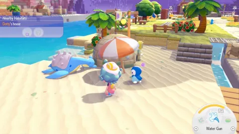 『Pokémon Pokopia』のブリークビーチで海がまるごと消失！「水中城塞」建設のため、一人のプレイヤーがマップを破壊し尽くす異例の事態が発生中！次のターゲットはロッキーリッジの溶岩の海との噂も