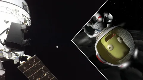 現実の宇宙ミッションがゲーム界に波及！『Kerbal Space Program』がアルテミス2号打ち上げで再脚光を浴び、プレイヤー数が急増中！
