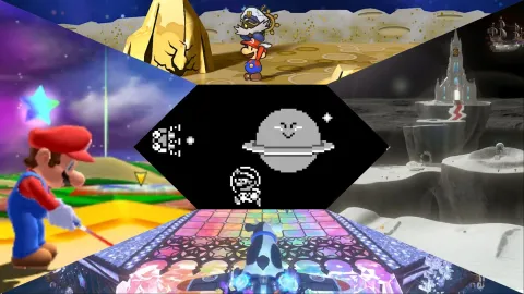 『スーパーマリオギャラクシー』だけじゃない！マリオが宇宙を冒険したゲームやメディア作品10選が紹介！『マリオカート』の「レインボーロード」やアニメ作品も登場
