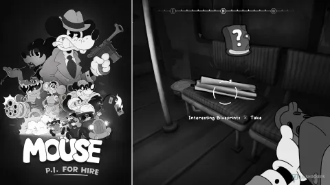 『Mouse: P.I. for Hire』の序盤サイドジョブ「青写真、お願いします」攻略！貴重な設計図を手に入れて武器を強化しよう！