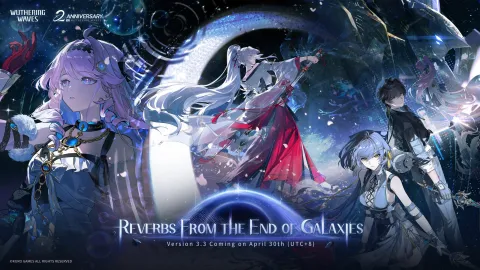 『鳴潮』2周年記念大型アップデート「銀河の終焉からの反響」が4月30日配信決定！物語はクライマックス、新5★共鳴者「ひゆき」「デニア」登場、ログインボーナスで豪華報酬も！