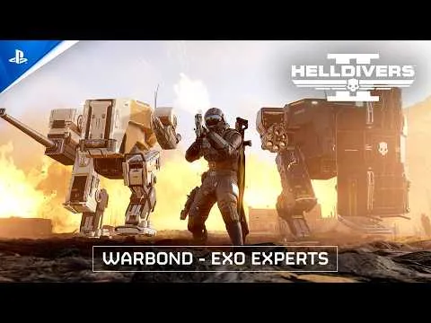 『HELLDIVERS 2』に最新Warbond「The Exo Experts」が4月28日より配信開始！新たなExosuitや強力な武器、アーマーで民主主義を拡大しよう！