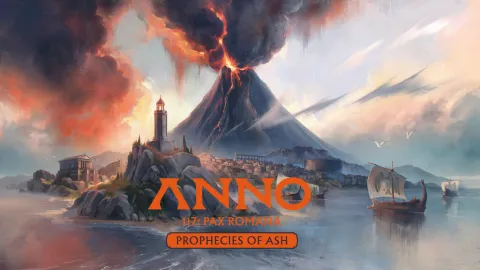 都市建設シミュレーション『Anno 117: Pax Romana』の第一弾DLC「Prophecies of Ash」が4月23日に配信！火山がもたらす新たな脅威と恩恵を乗りこなせ