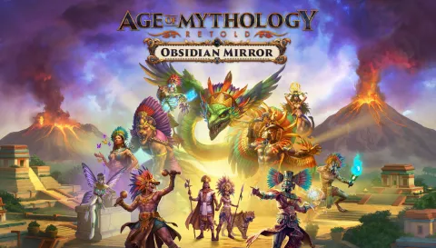『Age of Mythology: Retold』にアステカ文明が参戦する大型拡張DLC「Obsidian Mirror」が配信！ 新たな神々と12のミッションで戦略が進化！