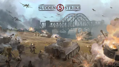 大規模な第二次世界大戦の戦場を指揮！リアルタイム戦略ゲーム最新作『Sudden Strike 5』が約10年の時を経てついに登場！300種以上のユニットと進化した戦略システムで白熱の戦いを体験せよ！