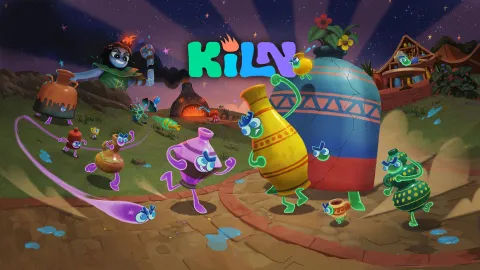 粘土の壺に憑依して友達とバトル！Double Fineの陶芸パーティーバトラー『Kiln』がXbox Series X|S、PS5、Steamで配信開始！自分だけのオリジナル壺で戦略的な戦いを楽しもう！