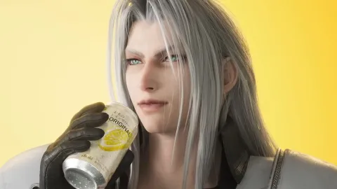 『ファイナルファンタジーVII リバース』のセフィロスがまさかのビールCMに登場！冷徹なヴィランがレモンサワーを豪快に楽しむ姿にファンも驚きを隠せない！
