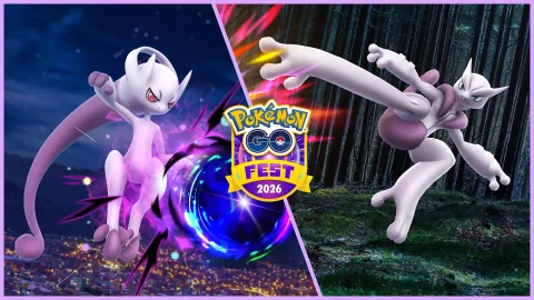 『Pokémon GO』の大型イベント「Pokémon GO Fest 2026 Global」が全トレーナーに無料開放！ 進化したメガミュウツーも登場し、メガシンカシステムも刷新されます