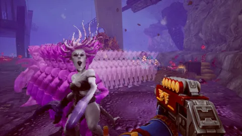 『Warhammer 40,000: Boltgun 2』で混沌の4勢力と対峙！新敵キャラクターたちがもたらす戦場の進化とは？ディーモネット、ブラッドクラッシャー、ブライトロード・ターミネーター、スカラベオカルト・ターミネーターなど、その魅惑的な能力と制作秘話に迫る！さらに味方ユニット「デス・コープス・オブ・クリード」も初登場！