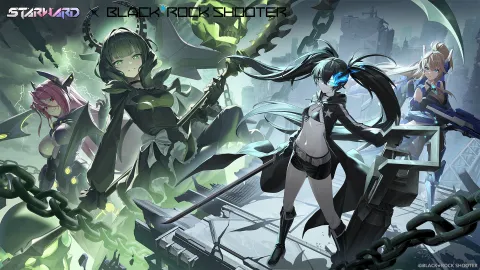 『Starward』×『ブラック★ロックシューター』夢のコラボイベントが開催！限定キャラ「ブラック★ロックシューター」参戦で戦場を駆け抜けろ！
