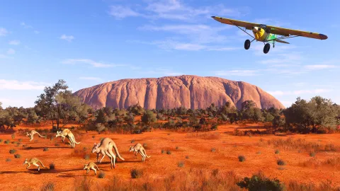 『Microsoft Flight Simulator』の無料アップデート「World Update 21: Australia」が配信！オーストラリアを舞台にした消火活動ミッションでRFSの活動を体験しよう！