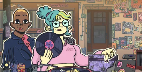 レコード店経営シミュレーション『Wax Heads』が配信開始！音楽と人々の絆を深める心温まる物語と推理要素で、あなたも音楽通に！