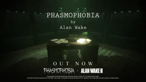 『Phasmophobia』がサイコホラーアドベンチャー『Alan Wake 2』との期間限定コラボイベント「Phasmophobia by Alan Wake」をXbox Series X|S版で開始！新たな恐怖がプレイヤーを待つ