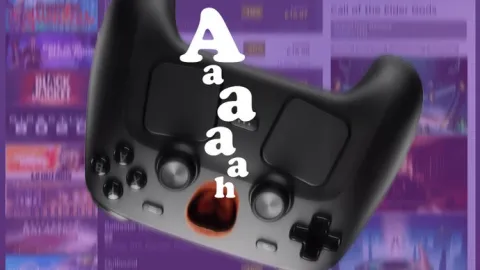 落としたら「うわぁぁ！」と叫びだす！？ Valveの新型『Steam Controller』にハリウッド映画でおなじみのイースターエッグが搭載され話題に！