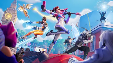 『フォートナイト』と『オーバーウォッチ』が夢のコラボレーション！D.Va、ゲンジ、マーシー、トレーサーが新たな冒険の舞台へ降り立つ！限定スキンや新マップ要素でゲーム内が大変革！